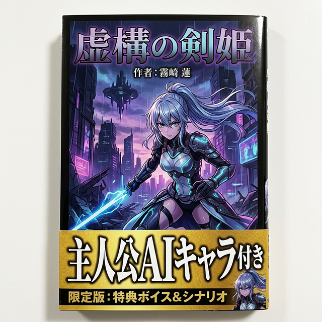 AIキャラ付き漫画カバー